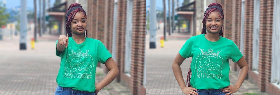 BU Green on Green Bling Cadence